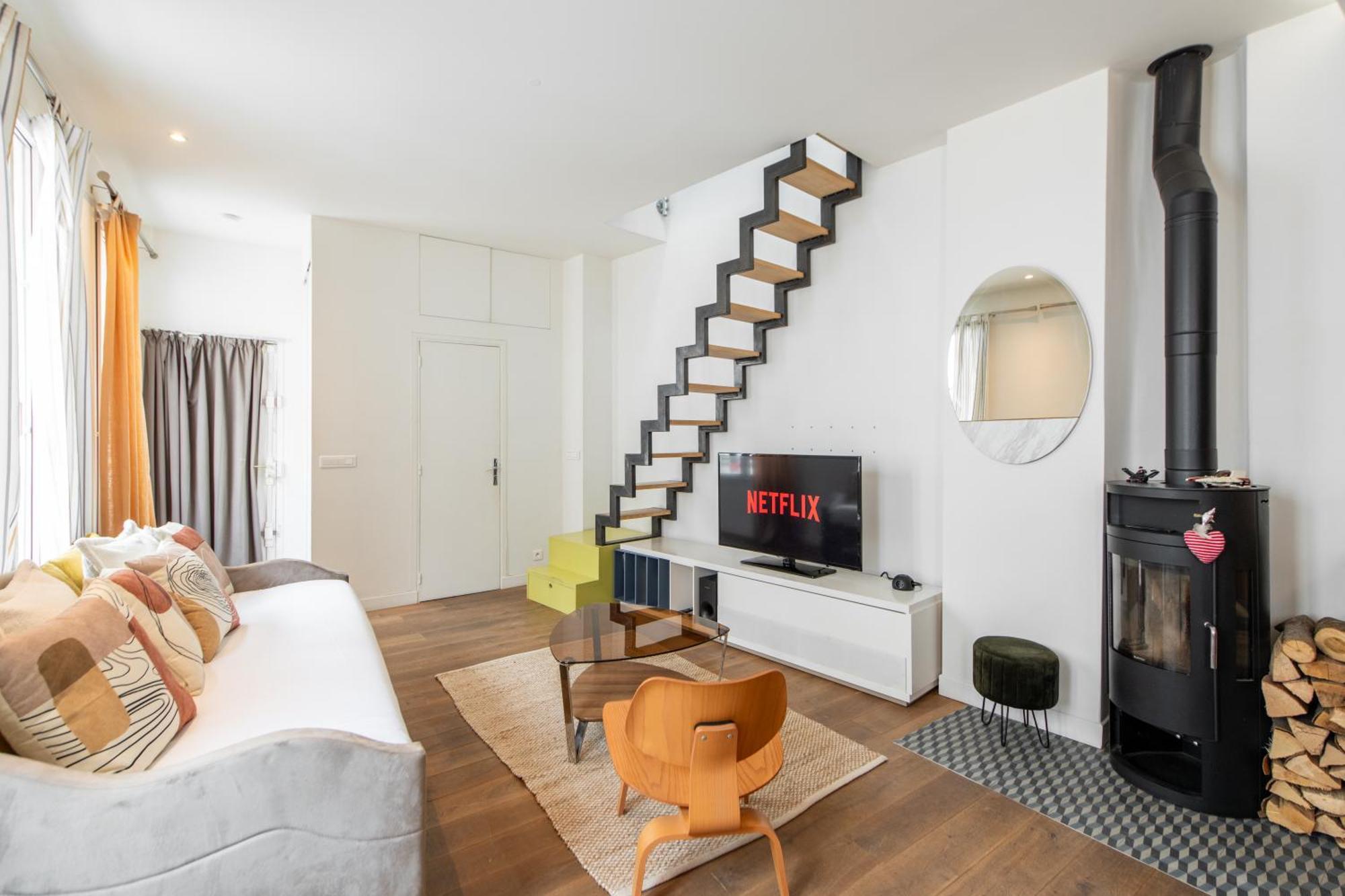 Amazing Loft In The Vibrant Area Near The Famous Bastille's Place Appartamento
